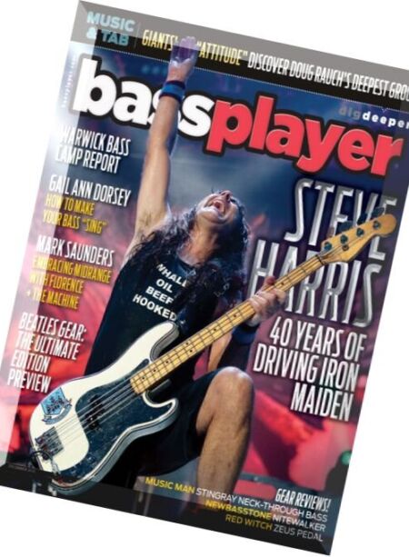 Bass Player – December 2015 Cover