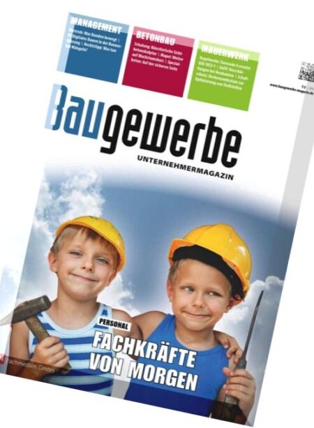 Baugewerbe – Nr.1-2 2016 Cover