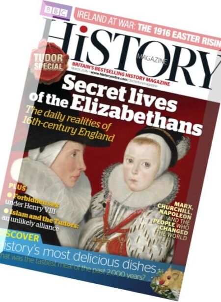 BBC History – March 2016 Cover