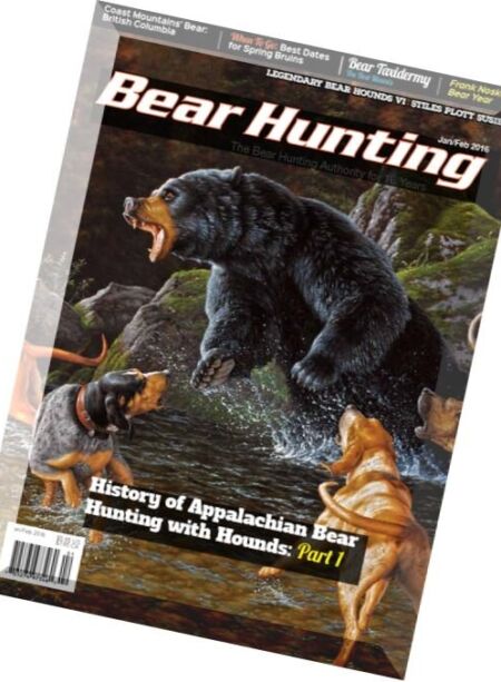 Bear Hunting – January-February 2016 Cover