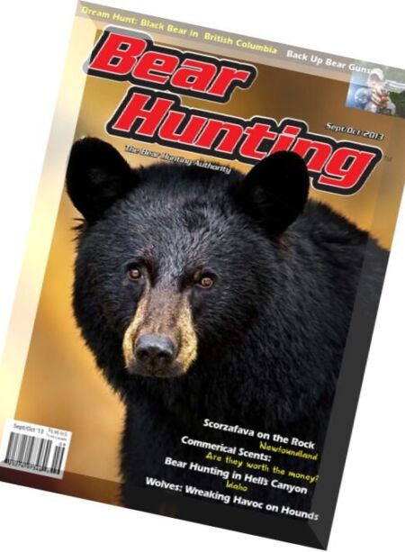 Bear Hunting – September-October 2013 Cover