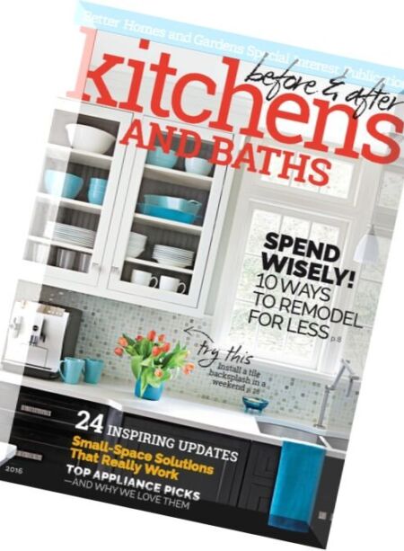 Before & After Kitchens and Baths – 2016 Cover