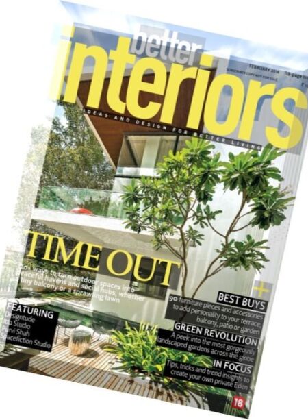 Better Interiors – February 2016 Cover