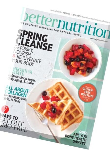 Better Nutrition – March 2016 Cover