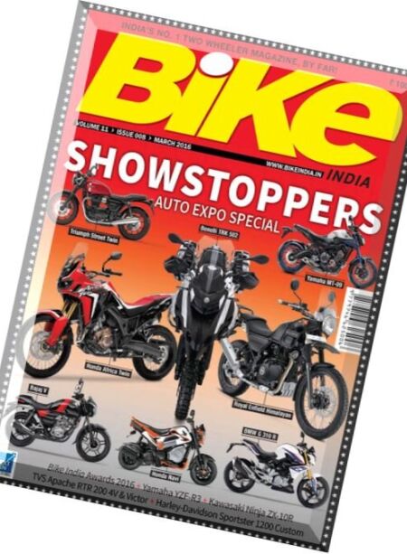 Bike India – March 2016 Cover