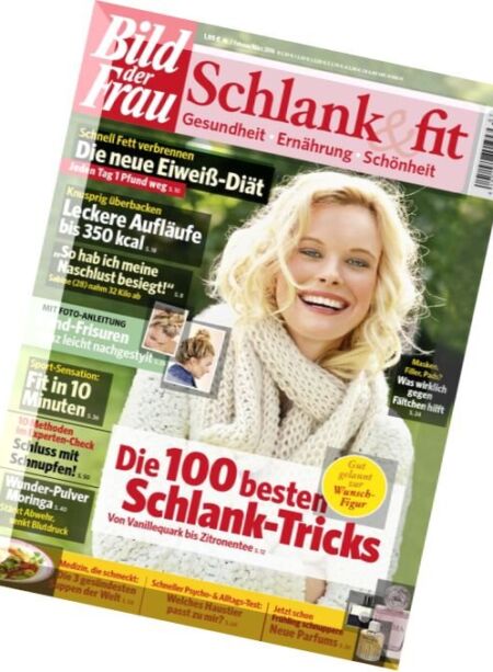 Bild der Frau Schlank & fit – Februar-Marz 2016 Cover