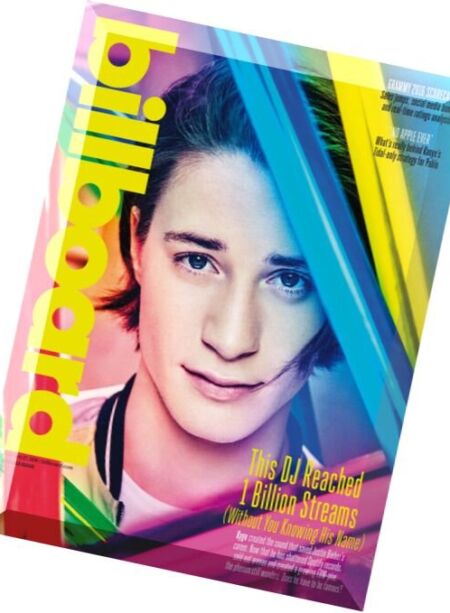 Billboard – 27 February 2016 Cover
