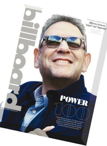 Billboard Magazine – 20 February 2016 Cover