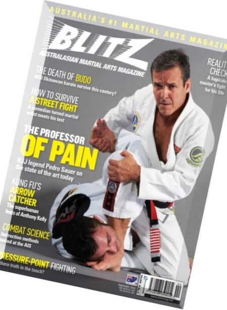 Blitz Martial Arts – February 2016 Cover