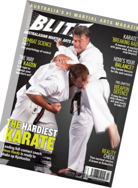Blitz Martial Arts – March 2016 Cover