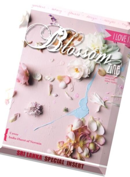 Blossom zine – Edition 12, Spring 2016 Cover