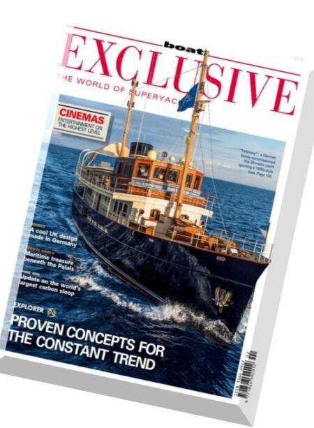 Boat Exclusive – Nr.1, 2016 Cover