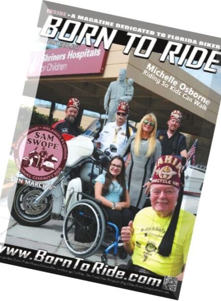 Born To Ride – Febraury 2016 Cover