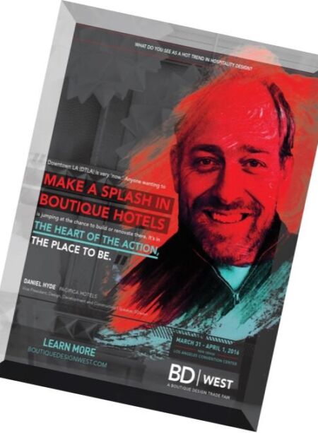 Boutique Design – January-February 2016 Cover