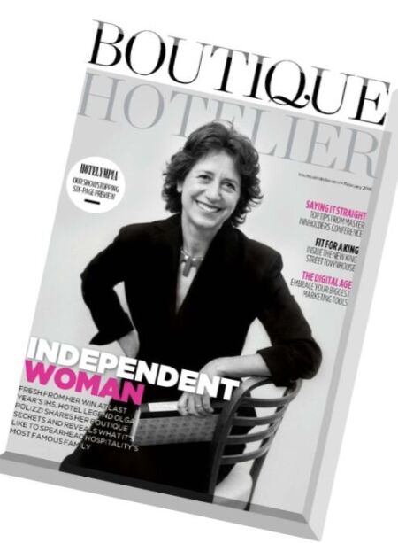 Boutique Hotelier – February 2016 Cover