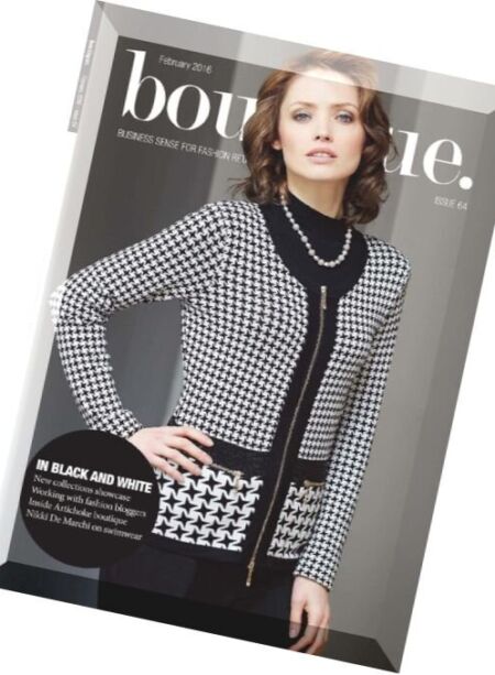 Boutique Magazine – February 2016 Cover