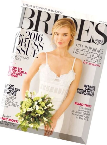 Brides – April-May 2016 Cover