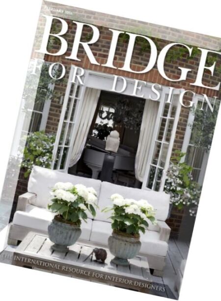 Bridge For Design – February 2016 Cover