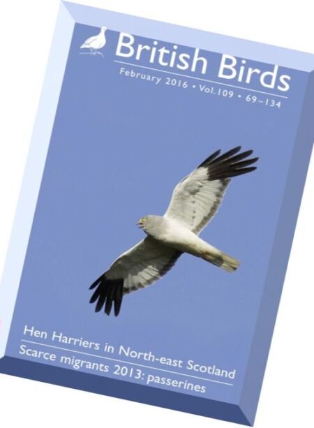 British Birds – February 2016 Cover