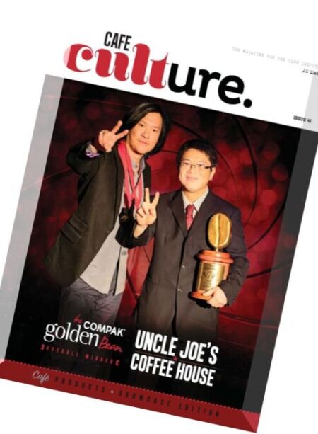Cafe Culture Magazine – Issue 41, 2016 Cover