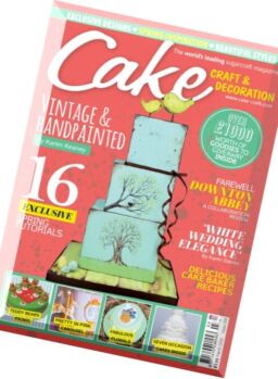 Cake Craft and Decoration – March 2016