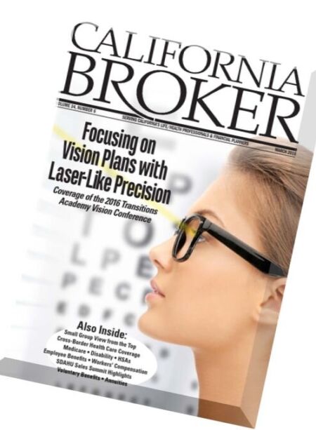 California Broker – March 2016 Cover