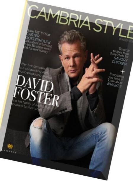 Cambria Style – Winter 2016 Cover