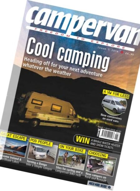 Campervan – Issue 1, 2016 Cover