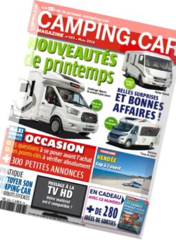 Camping-car – Mars 2016