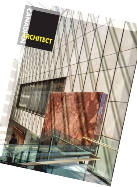 Canadian Architect – January 2016 Cover