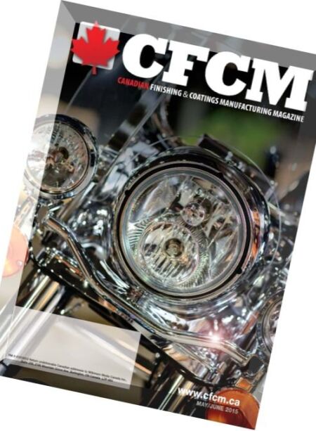 Canadian Finishing & Coating Manufacturing Magazine – May-June 2015 Cover