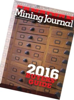 Canadian Mining Journal – November 2015 (Buyers Guide)