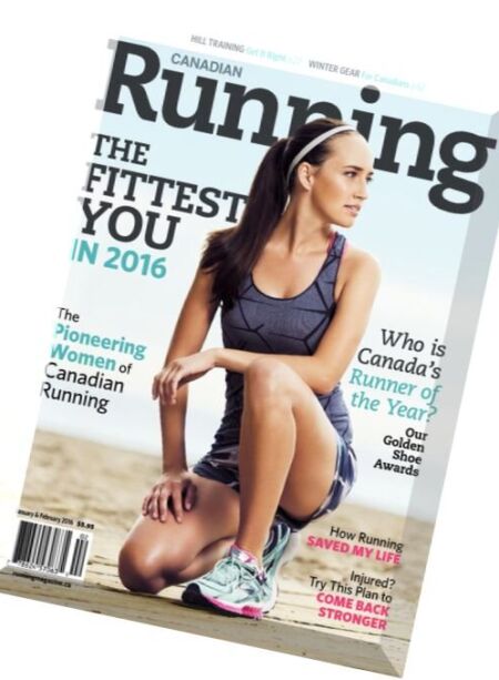 Canadian Running – January-February 2016 Cover