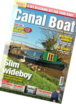 Canal Boat – March 2016