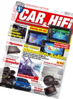 Car & Hifi – Marz-April 2016