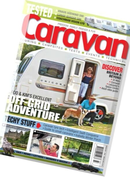 Caravan Magazine – March 2016 Cover