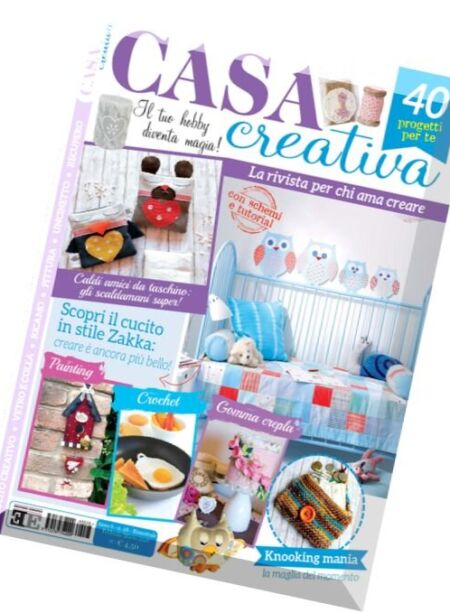 Casa Creativa – Febbraio-Marzo 2016 Cover
