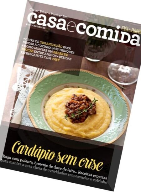 Casa e Comida Brasil – Ed. 48 – Fevereiro de 2016 Cover