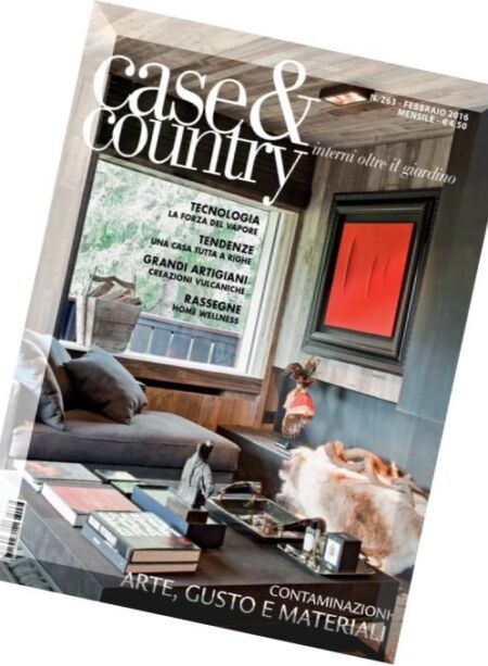 Case & Country – Febbraio 2016 Cover
