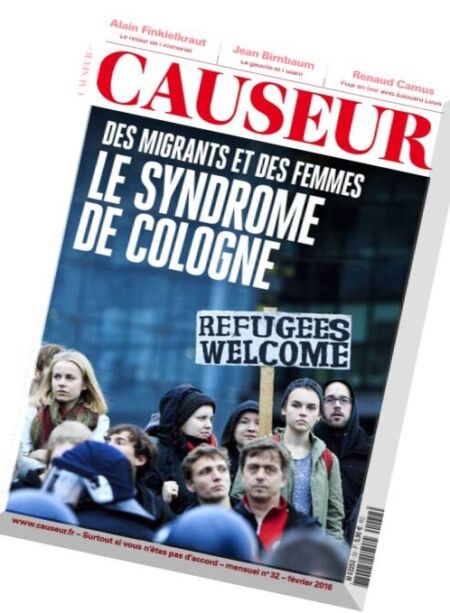 Causeur – Fevrier 2016 Cover