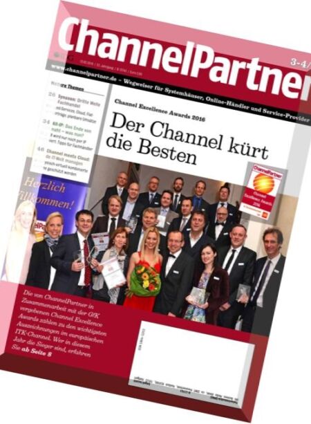 ChannelPartner – 15 Februar 2016 Cover