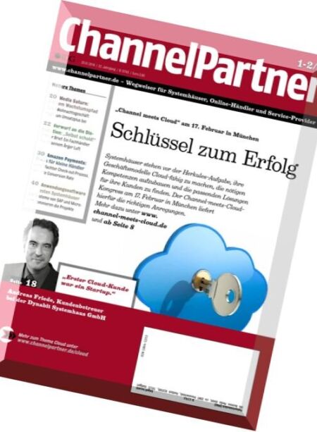 ChannelPartner – 25 Januar 2016 Cover