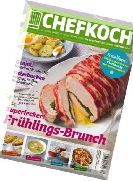 Chefkoch Magazin – Marz 2016 Cover