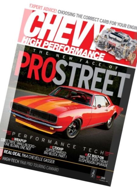 Chevy High Performance – May 2016 Cover