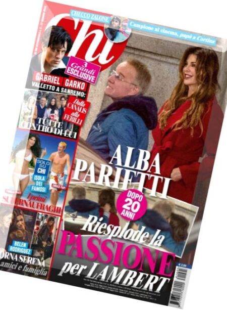 Chi – 27 Gennaio 2016 Cover