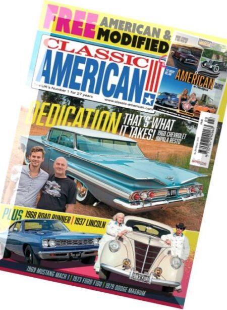 Classic American – March 2016 Cover