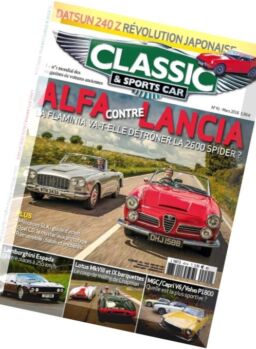 Classic & Sports Car France – Mars 2016