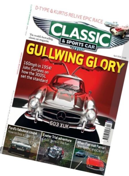 Classic & Sports Car UK – April 2016 Cover