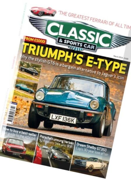 Classic & Sports Car UK – March 2016 Cover