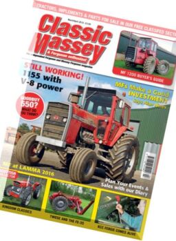 Classic Massey & Ferguson Enthusiast – March-April 2016